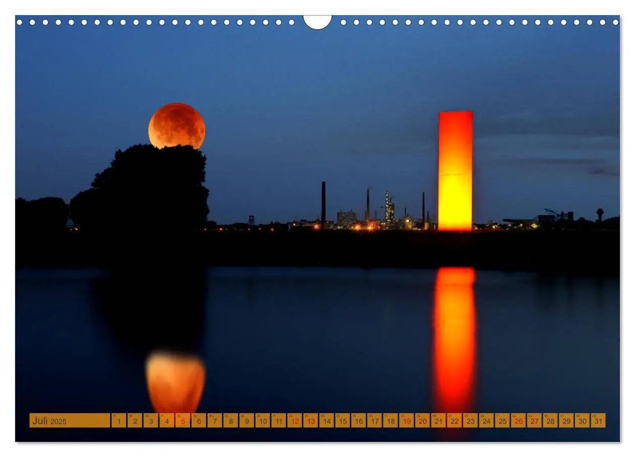Bild: 9783435301904 | RUHRPOTT LICHTER (Wandkalender 2025 DIN A3 quer), CALVENDO...