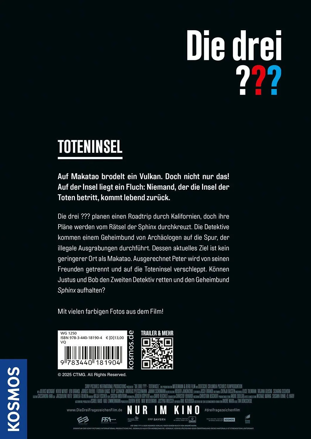 Bild: 9783440181904 | Die drei ??? Toteninsel | André Marx | Buch | Die drei ??? | 208 S.