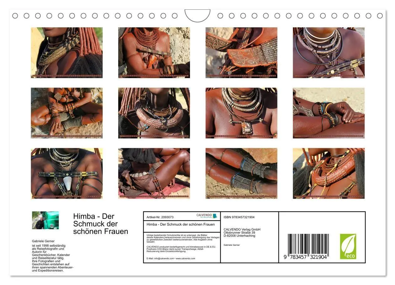 Bild: 9783457321904 | Himba - Der Schmuck der schönen Frauen (Wandkalender 2026 DIN A4...