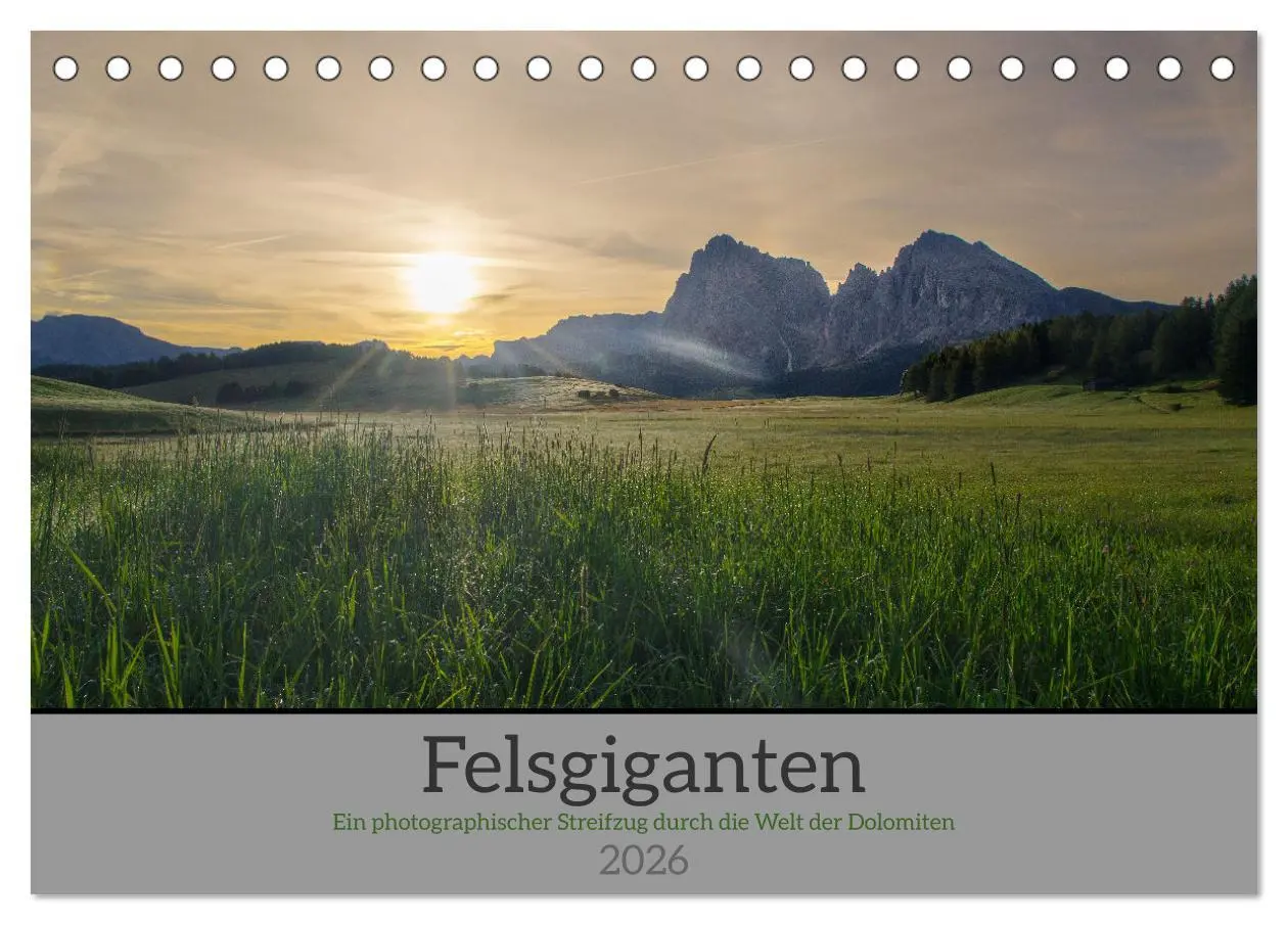 Cover: 9783457561904 | Felsgiganten (Tischkalender 2026 DIN A5 quer), CALVENDO Monatskalender