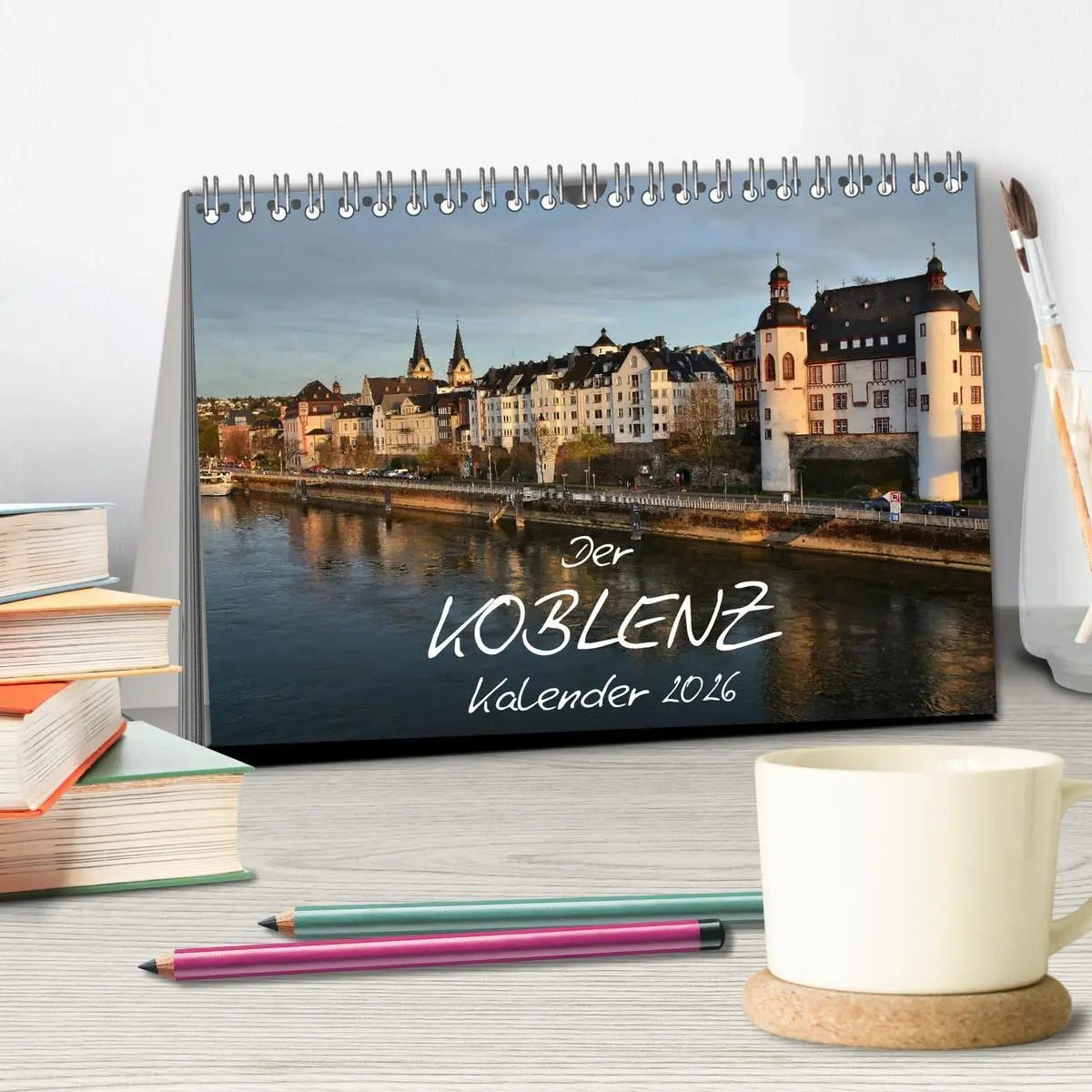 Bild: 9783457871904 | Der Koblenz Kalender (Tischkalender 2026 DIN A5 quer), CALVENDO...