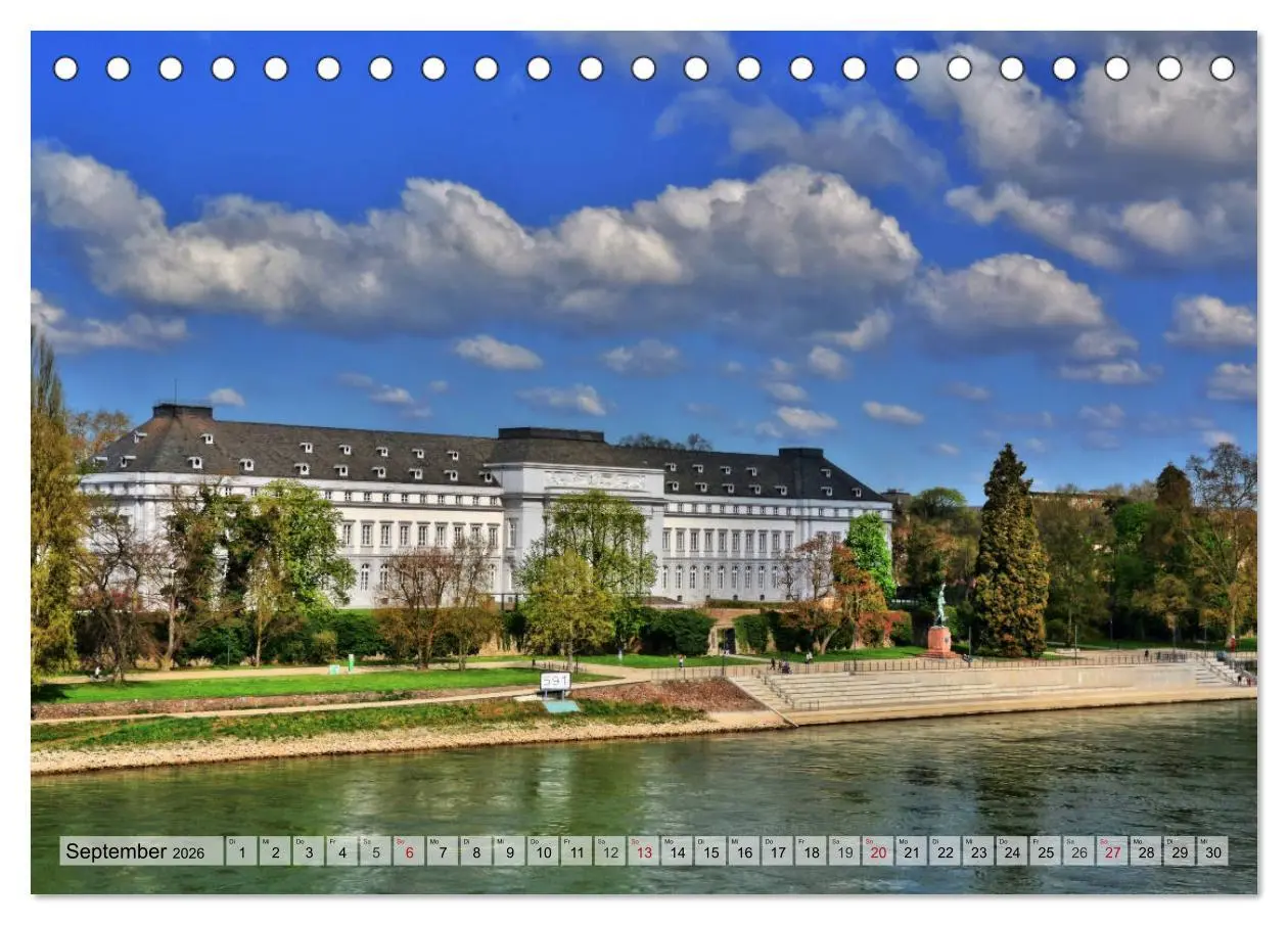 Bild: 9783457871904 | Der Koblenz Kalender (Tischkalender 2026 DIN A5 quer), CALVENDO...