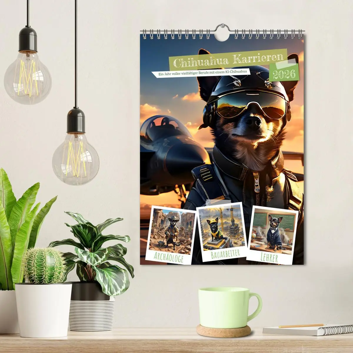 Bild: 9783516271904 | Chihuahua Karrieren (Wandkalender 2026 DIN A4 hoch), CALVENDO...
