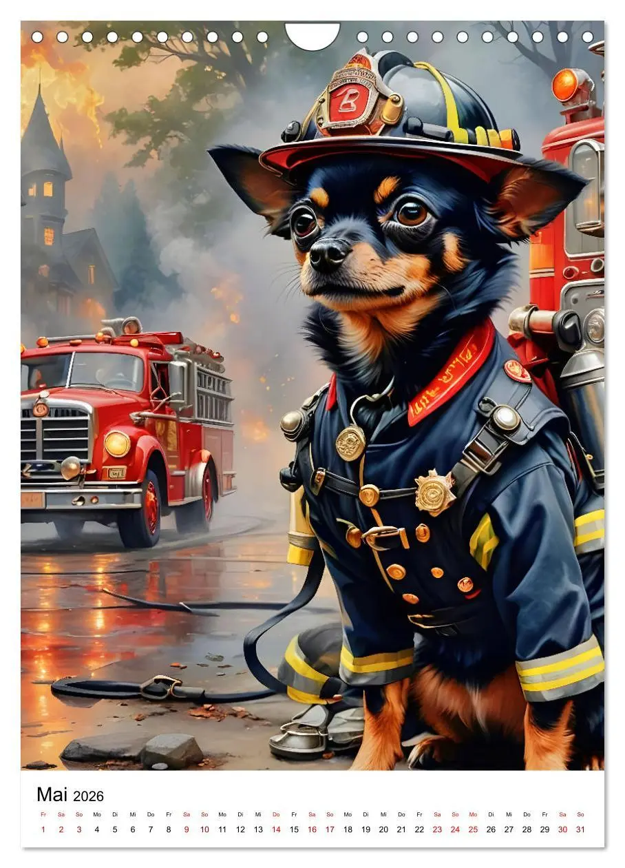 Bild: 9783516271904 | Chihuahua Karrieren (Wandkalender 2026 DIN A4 hoch), CALVENDO...