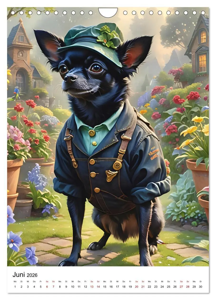 Bild: 9783516271904 | Chihuahua Karrieren (Wandkalender 2026 DIN A4 hoch), CALVENDO...