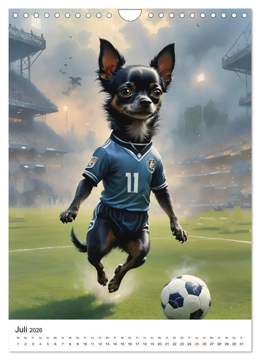 Bild: 9783516271904 | Chihuahua Karrieren (Wandkalender 2026 DIN A4 hoch), CALVENDO...