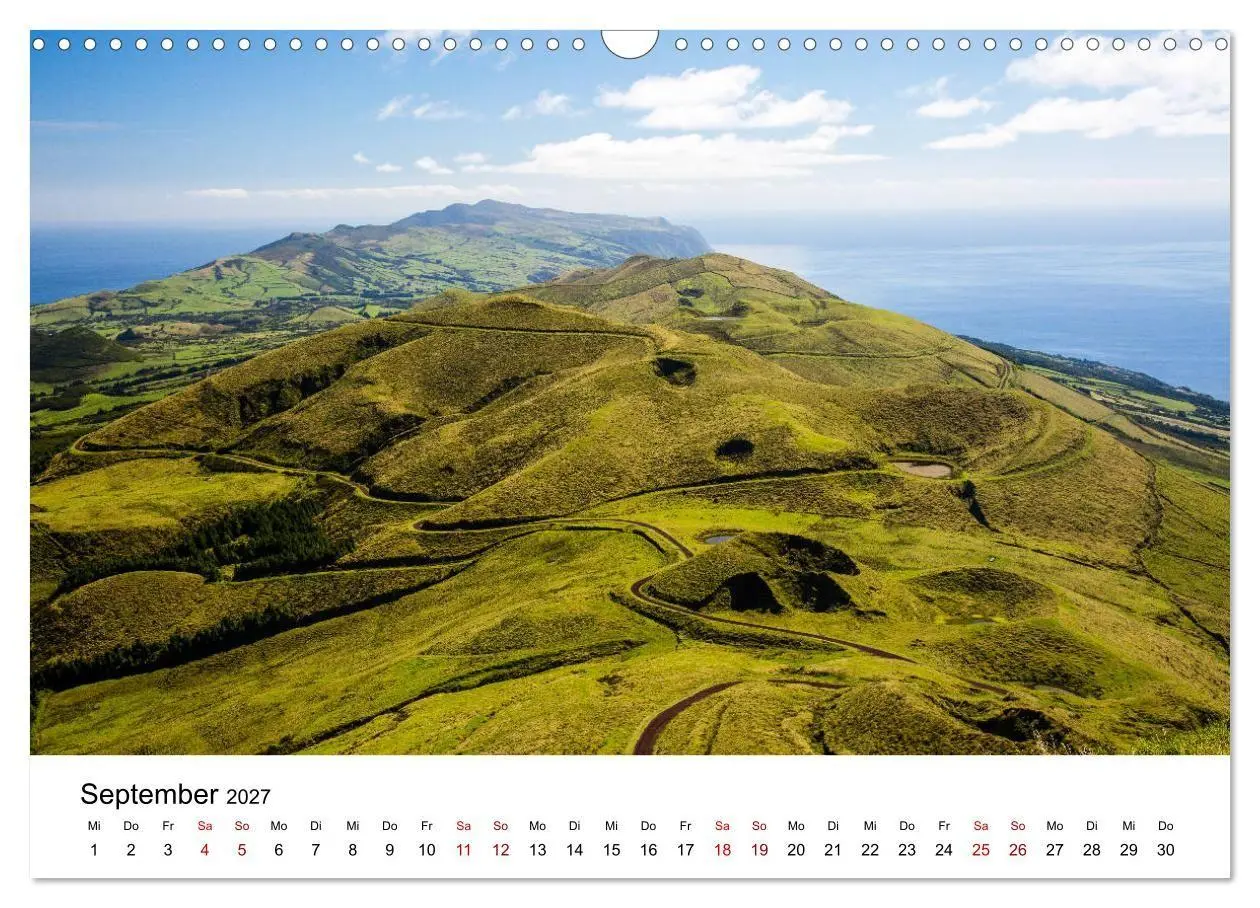 Bild: 9783569671904 | Azoren - Inseln im Atlantik (Wandkalender 2027 DIN A3 quer),...