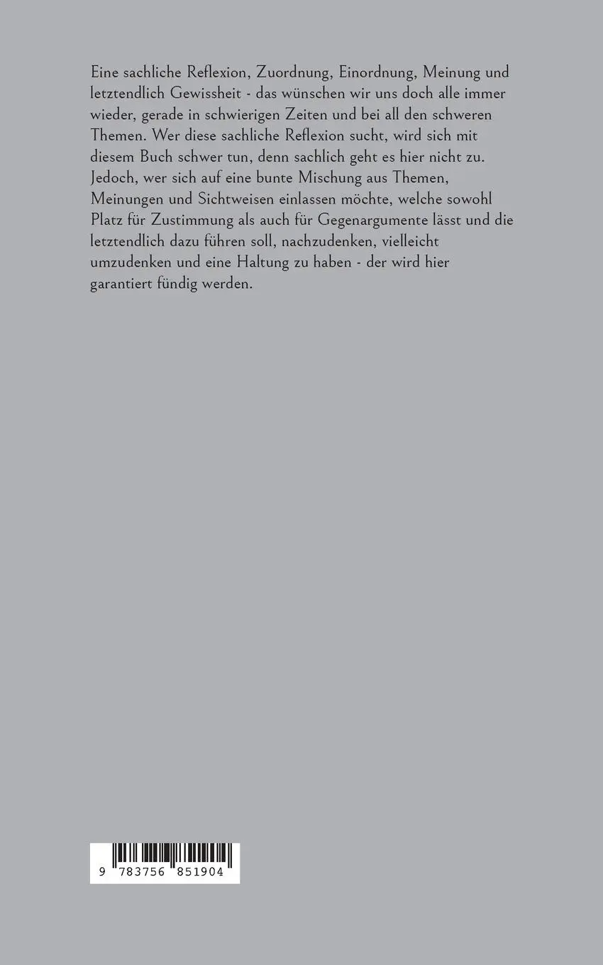 Rückseite: 9783756851904 | Stolpern | Kerstin Schweiger | Taschenbuch | Paperback | 74 S. | 2022