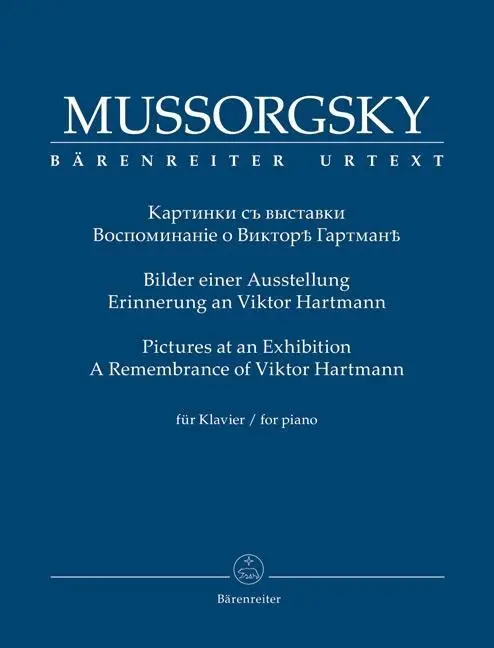 Cover: 9790006541904 | Pictures at an Exhibition | a Remebrance of Viktor Harmann | Buch