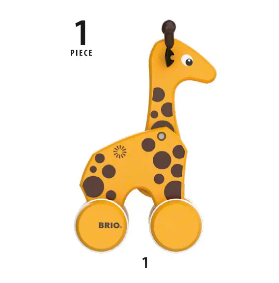 Bild: 7312350302004 | BRIO Infant/ Toddler - Nachzieh-Giraffe | BRIO® | Spiel | Spiel | 2019