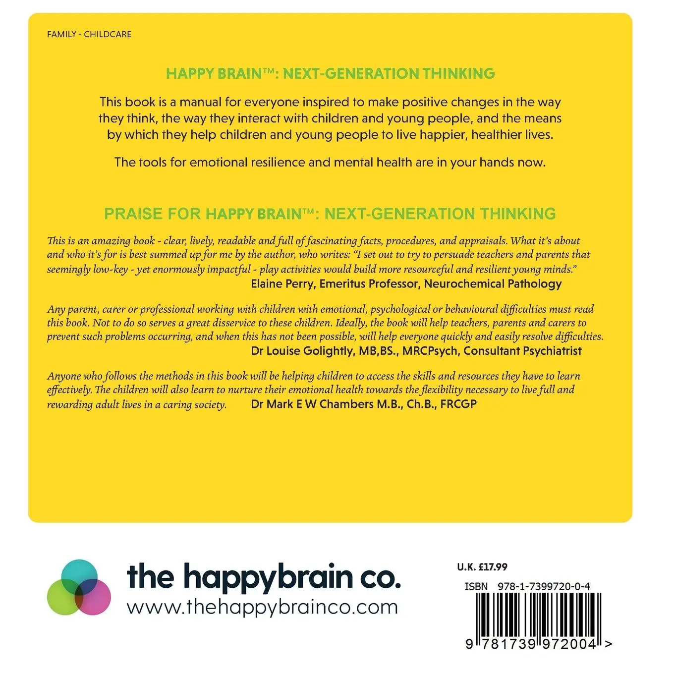 Rückseite: 9781739972004 | Happy Brain next-generation thinking | Kay Cooke | Taschenbuch | 2021