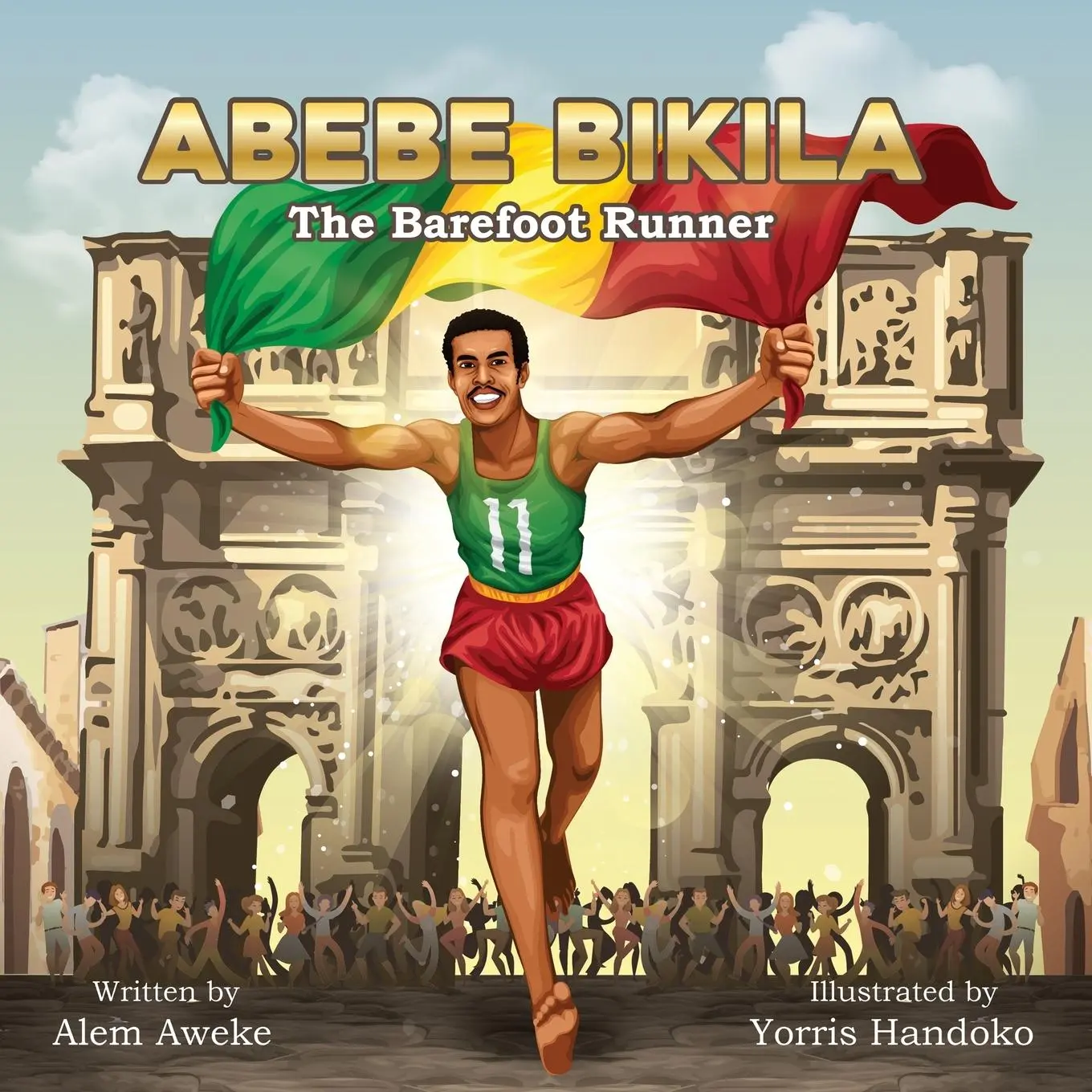 Cover: 9781959202004 | Abebe Bikila | The Barefoot Runner | Alem Aweke Embiale | Taschenbuch