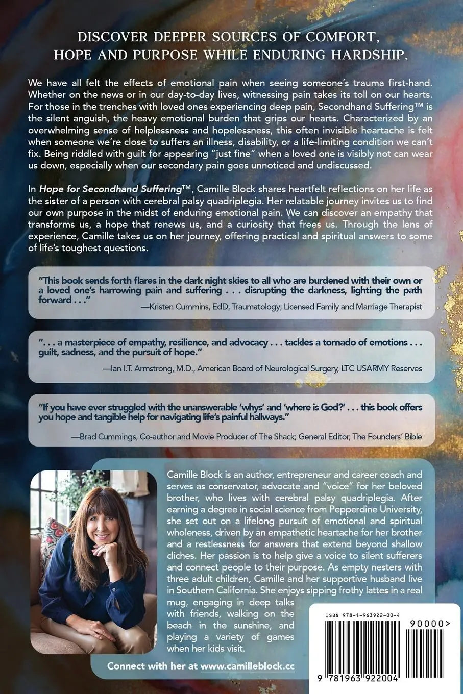 Rückseite: 9781963922004 | Hope For Secondhand Suffering | Camille Block | Taschenbuch | Englisch