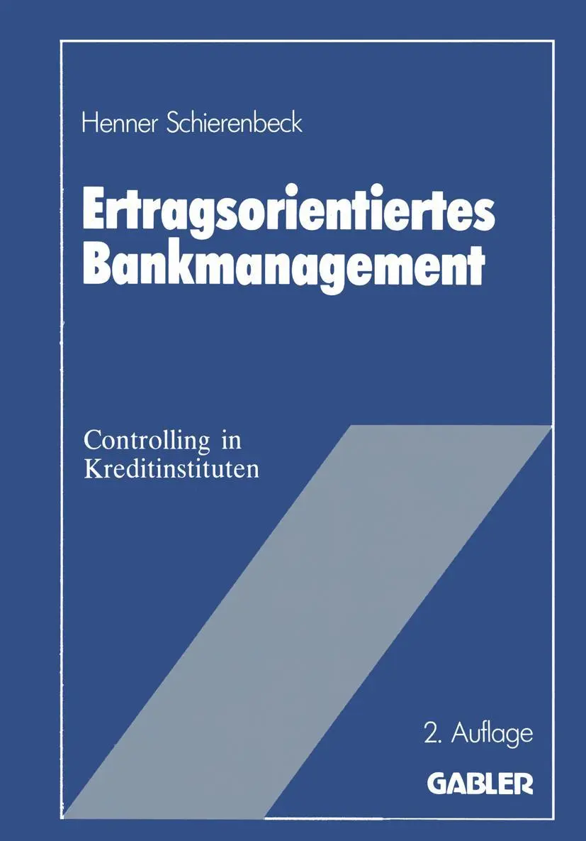 Cover: 9783409242004 | Ertragsorientiertes Bankmanagement | Henner Schierenbeck | Taschenbuch