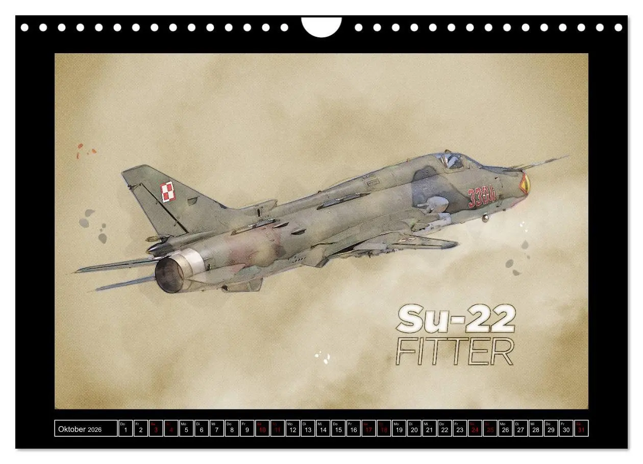 Bild: 9783457832004 | Aero Action Art - Luftfahrt Kunst (Wandkalender 2026 DIN A4 quer),...
