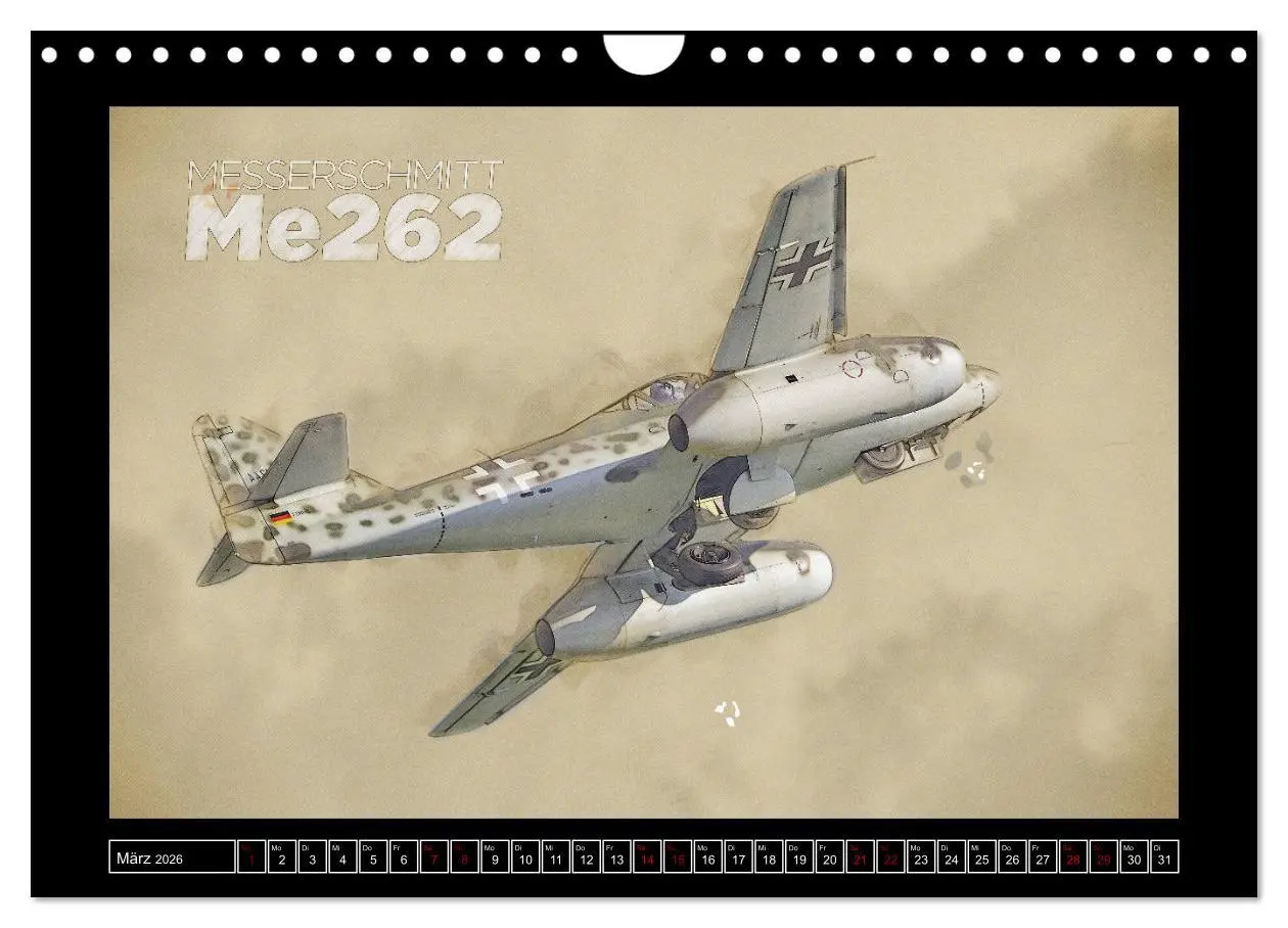 Bild: 9783457832004 | Aero Action Art - Luftfahrt Kunst (Wandkalender 2026 DIN A4 quer),...