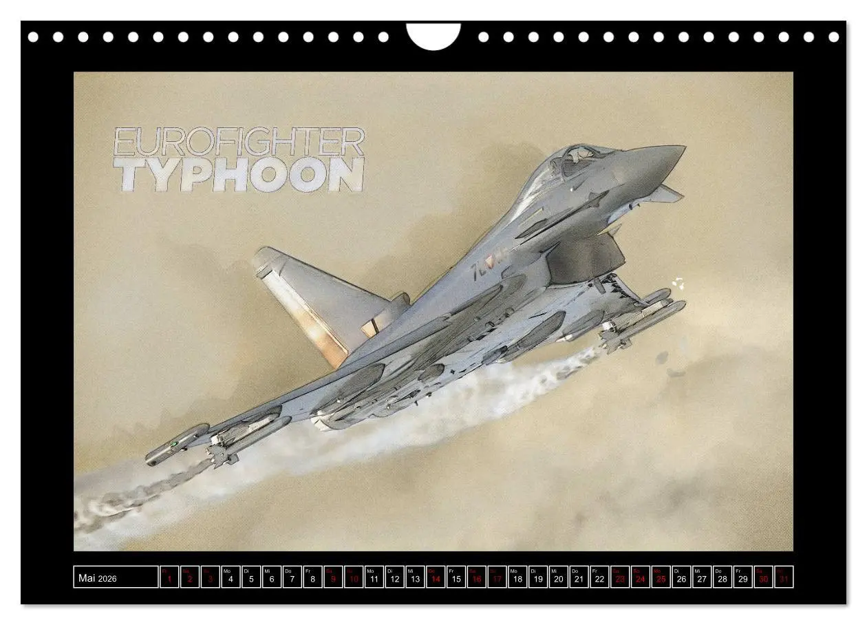Bild: 9783457832004 | Aero Action Art - Luftfahrt Kunst (Wandkalender 2026 DIN A4 quer),...