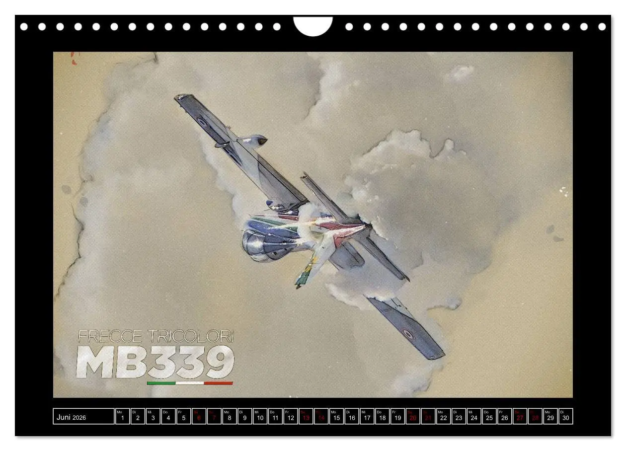 Bild: 9783457832004 | Aero Action Art - Luftfahrt Kunst (Wandkalender 2026 DIN A4 quer),...