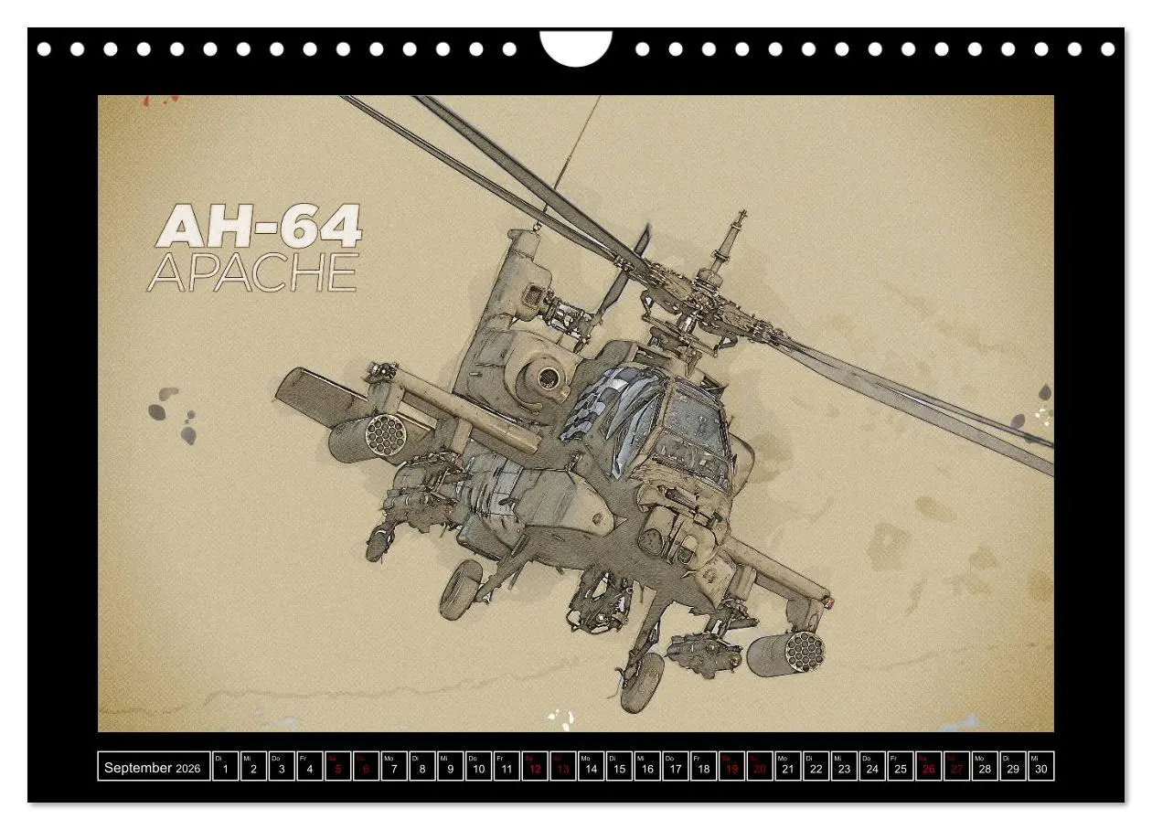 Bild: 9783457832004 | Aero Action Art - Luftfahrt Kunst (Wandkalender 2026 DIN A4 quer),...