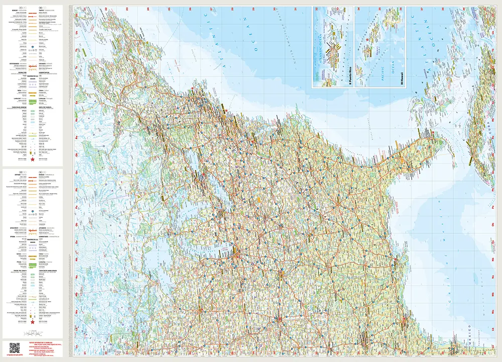 Bild: 9783575022004 | MARCO POLO Reisekarte Vereinigte Staaten 1:4,2 Mio. | (Land-)Karte