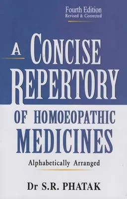 Cover: 9788131902004 | Concise Repertory of Homeopathic Medicines | S. R. Phatak | Buch