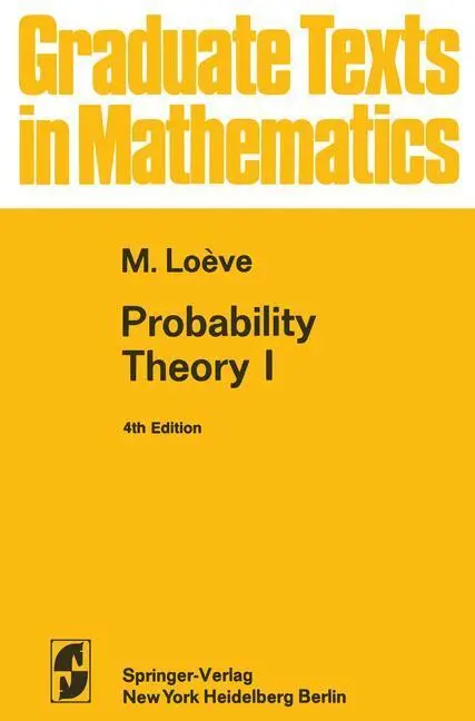 Bild: 9780387902104 | Probability Theory I | M. Loeve | Buch | xviii | Englisch | 1977
