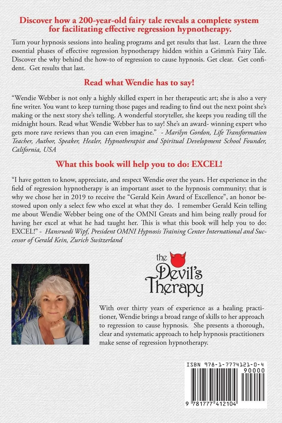 Rückseite: 9781777412104 | The Devil's Therapy | Wendie Webber | Taschenbuch | Englisch | 2021