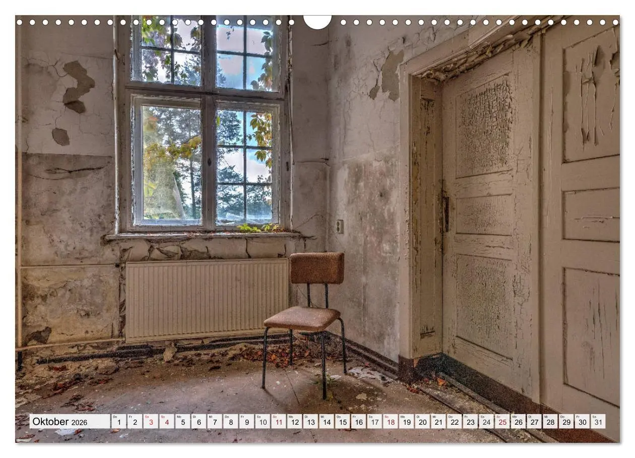 Bild: 9783457822104 | Heilstätten - verlassen und vergessen (Wandkalender 2026 DIN A3...