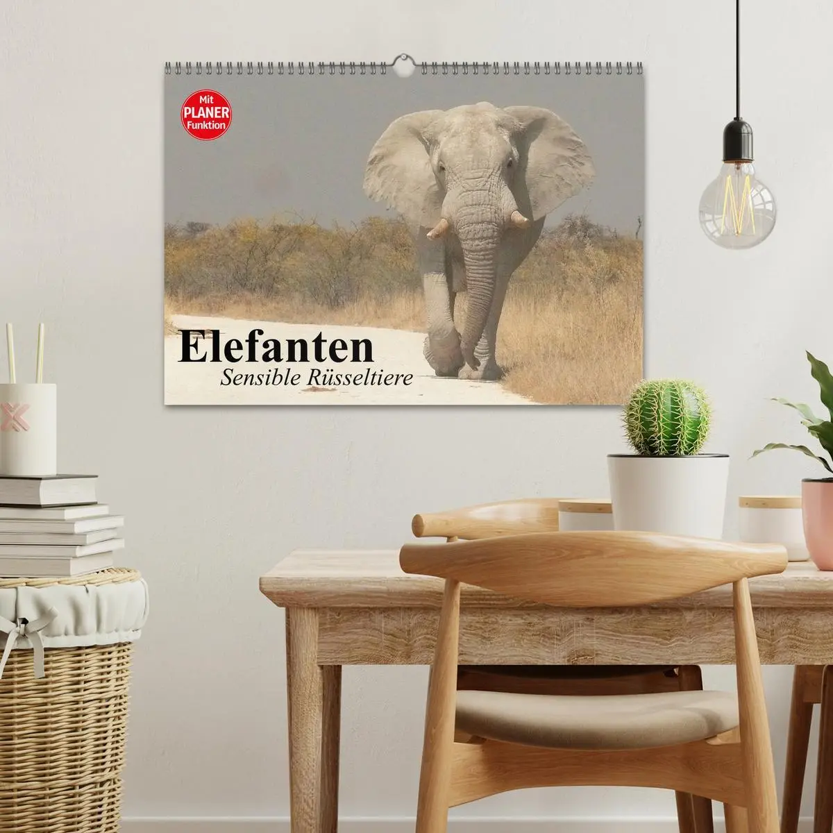 Bild: 9783457992104 | Elefanten. Sensible Rüsseltiere (Wandkalender 2026 DIN A3 quer),...