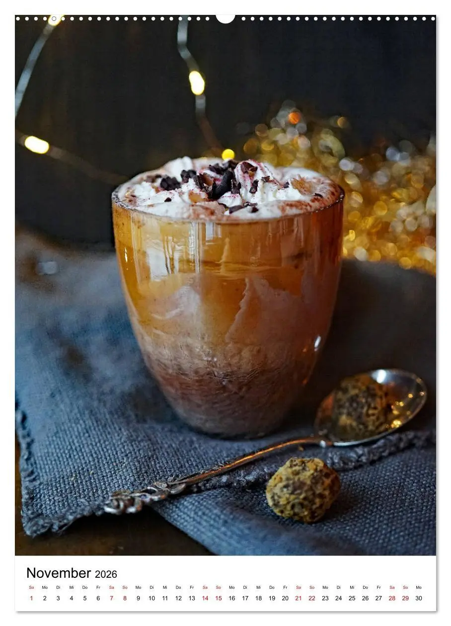 Bild: 9783516392104 | Food Art 2026 (Wandkalender 2026 DIN A2 hoch), CALVENDO Monatskalender