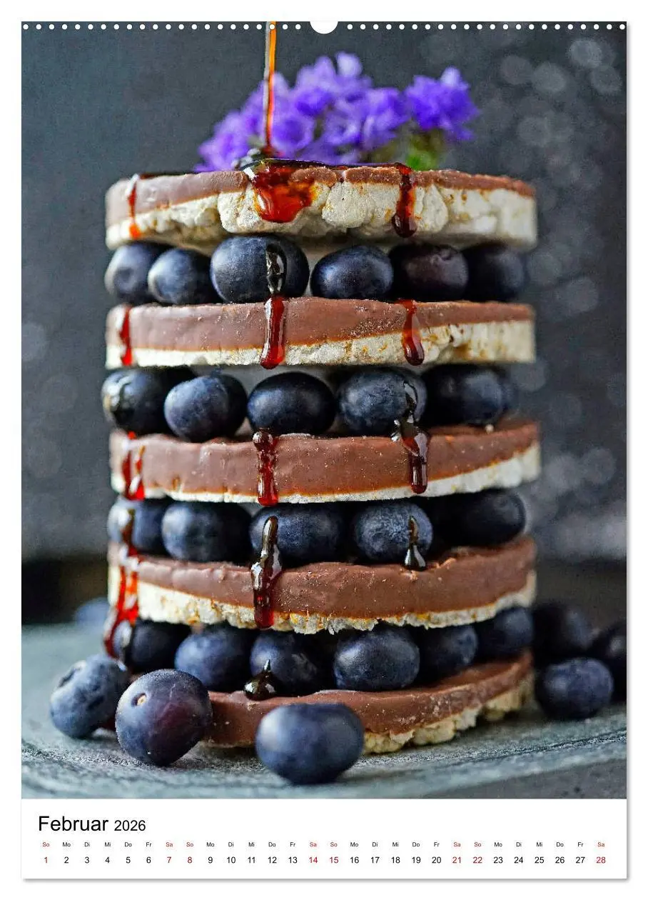 Bild: 9783516392104 | Food Art 2026 (Wandkalender 2026 DIN A2 hoch), CALVENDO Monatskalender