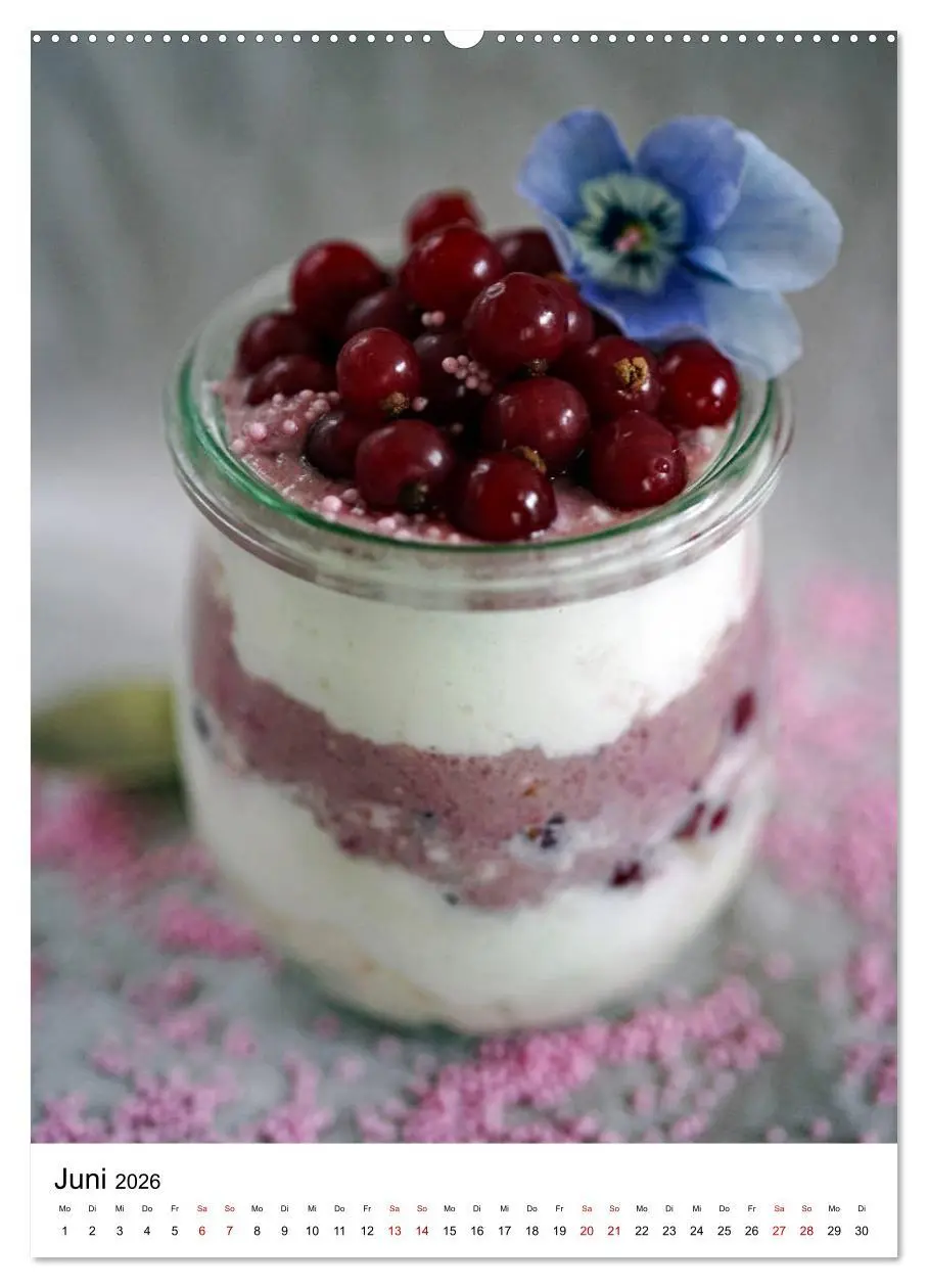 Bild: 9783516392104 | Food Art 2026 (Wandkalender 2026 DIN A2 hoch), CALVENDO Monatskalender