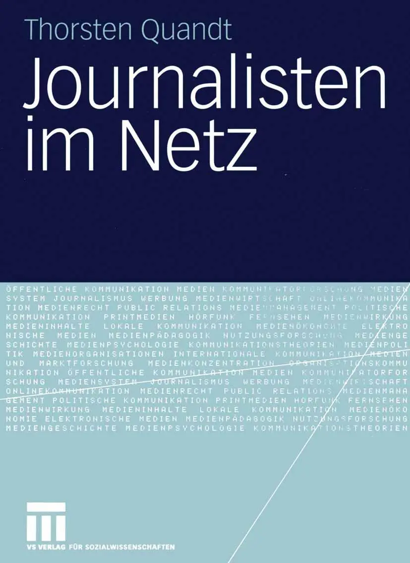 Cover: 9783531142104 | Journalisten im Netz | Thorsten Quandt | Taschenbuch | 453 S. | 2005