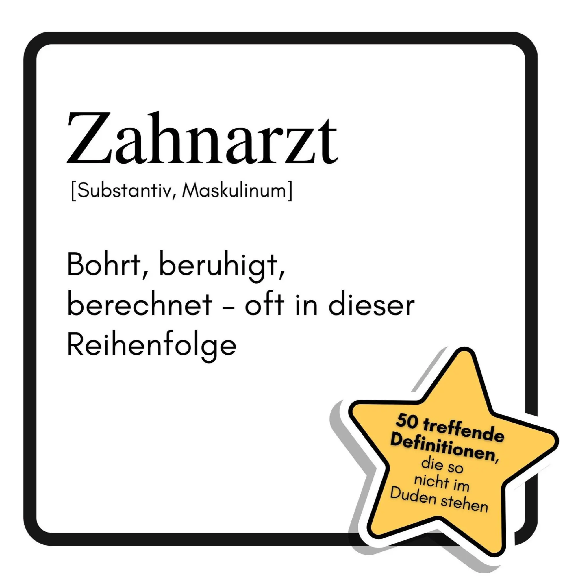 Cover: 9783759182104 | Zahnarzt | Bohrt, beruhigt, berechnet oft in dieser Reihenfolge | Buch