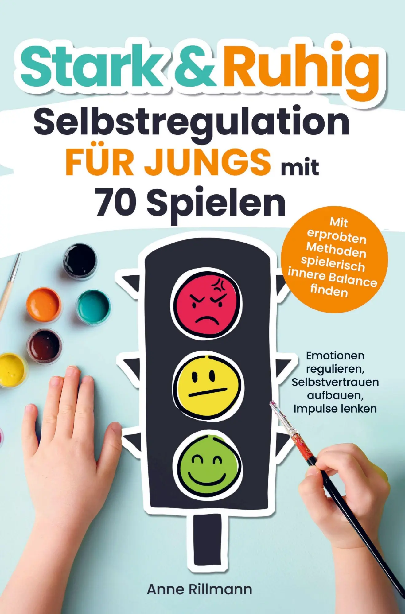 Cover: 9783982832104 | Stark &amp; Ruhig: Selbstregulation für Jungs mit 70 Spielen | Rillmann
