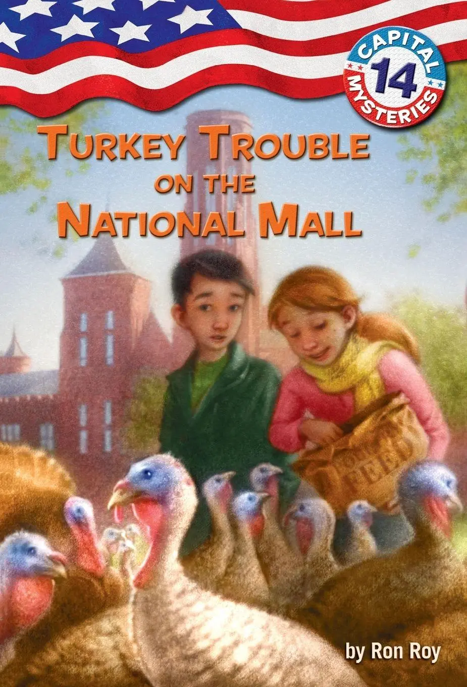 Cover: 9780307932204 | Capital Mysteries #14 | Turkey Trouble on the National Mall | Ron Roy