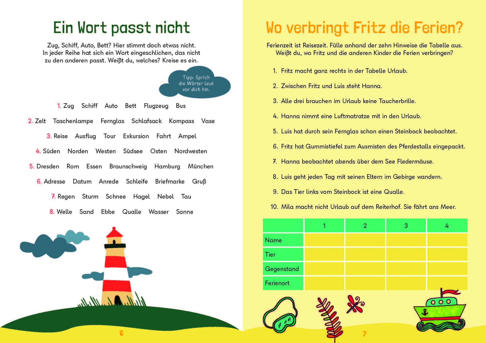 Bild: 9783411722204 | Mein megacooles Rätselbuch - Lesen Schreiben Spaß mit Wörtern - ab...