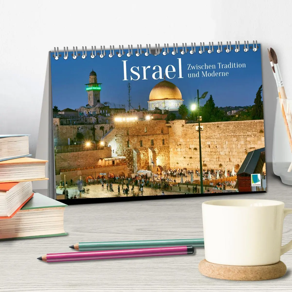 Bild: 9783457502204 | Zwischen Tradition und Moderne: Israel (Tischkalender 2026 DIN A5...