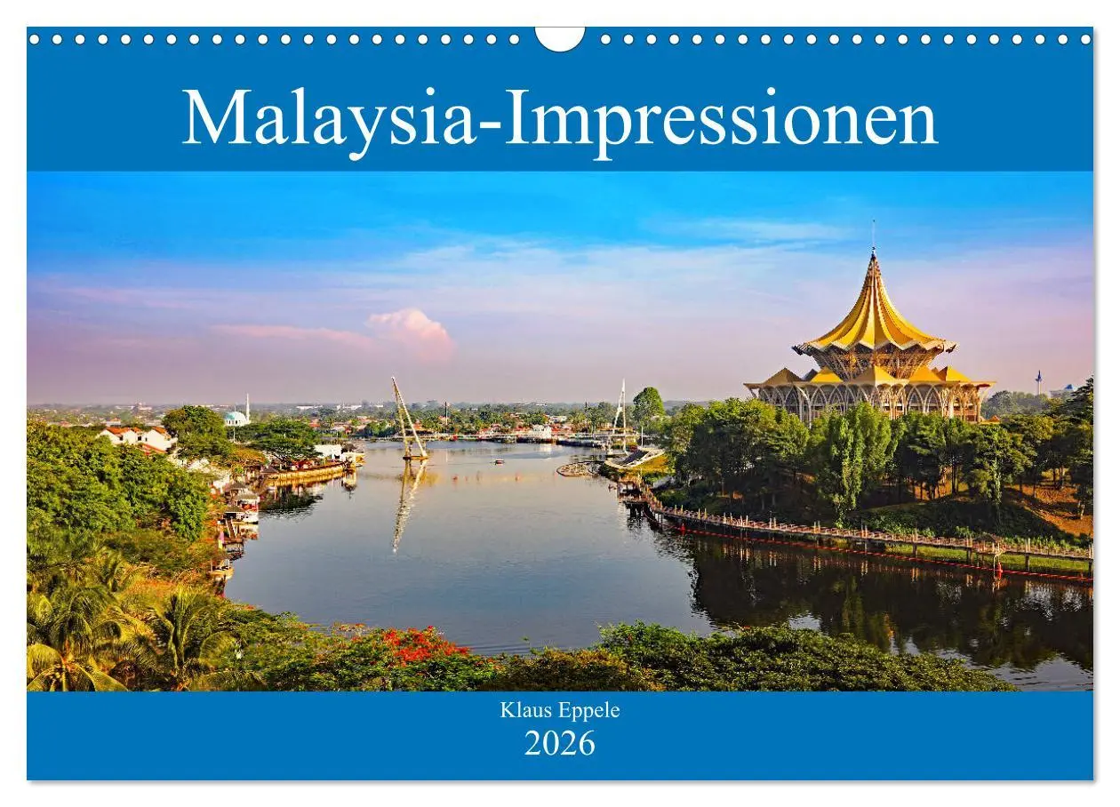 Cover: 9783457742204 | Malaysia-Impressionen (Wandkalender 2026 DIN A3 quer), CALVENDO...