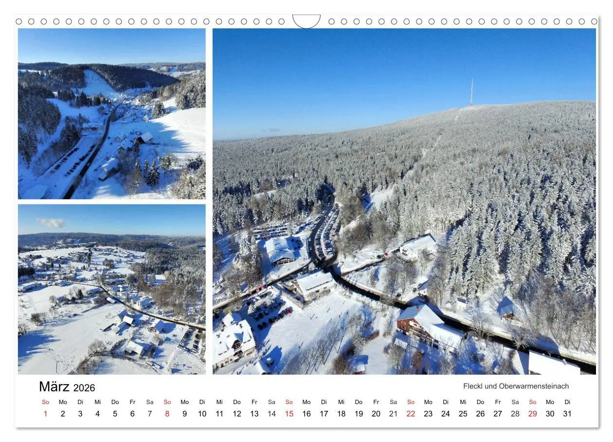 Bild: 9783457812204 | Luftaufnahmen rund um den Ochsenkopf (Wandkalender 2026 DIN A3...