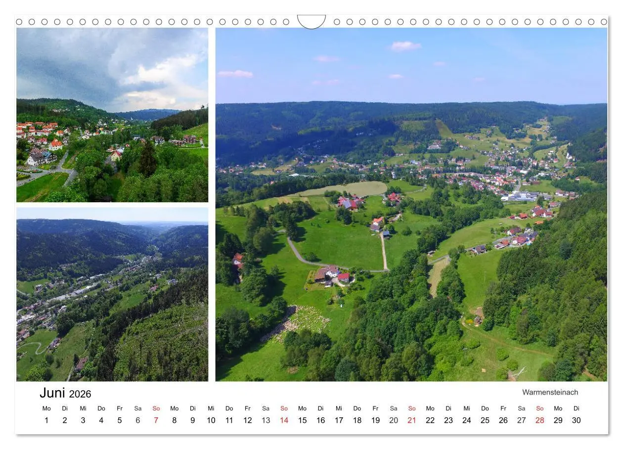 Bild: 9783457812204 | Luftaufnahmen rund um den Ochsenkopf (Wandkalender 2026 DIN A3...