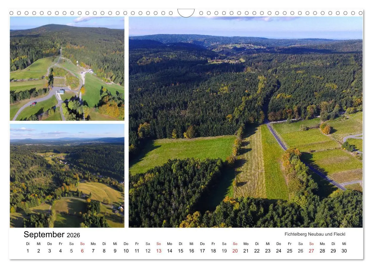 Bild: 9783457812204 | Luftaufnahmen rund um den Ochsenkopf (Wandkalender 2026 DIN A3...