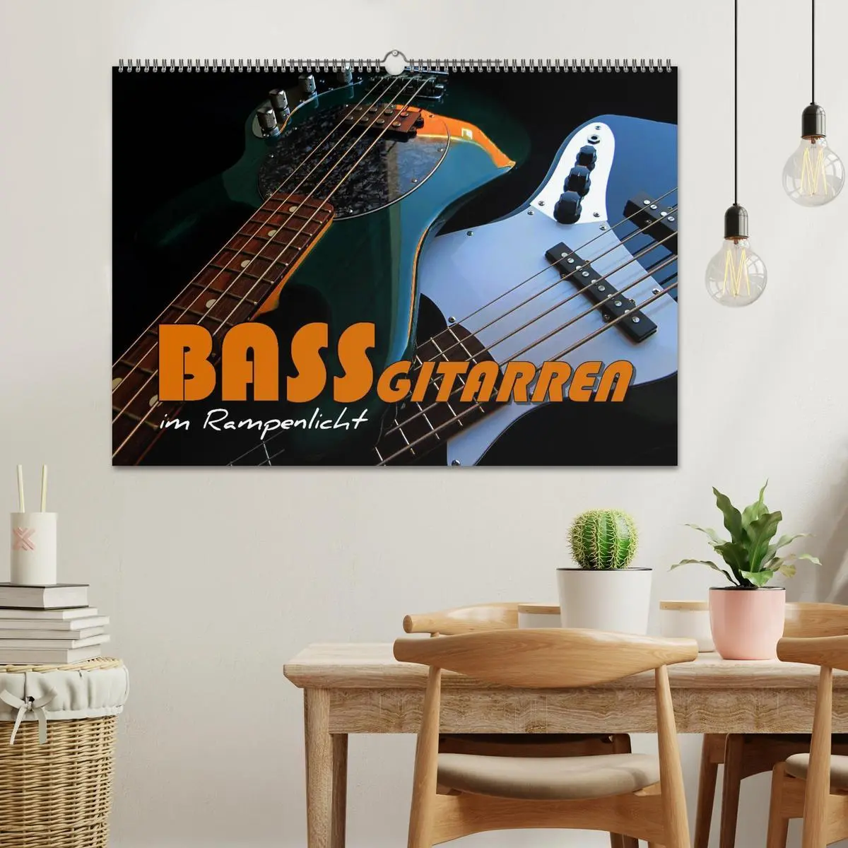 Bild: 9783457982204 | Bassgitarren im Rampenlicht (Wandkalender 2026 DIN A2 quer),...