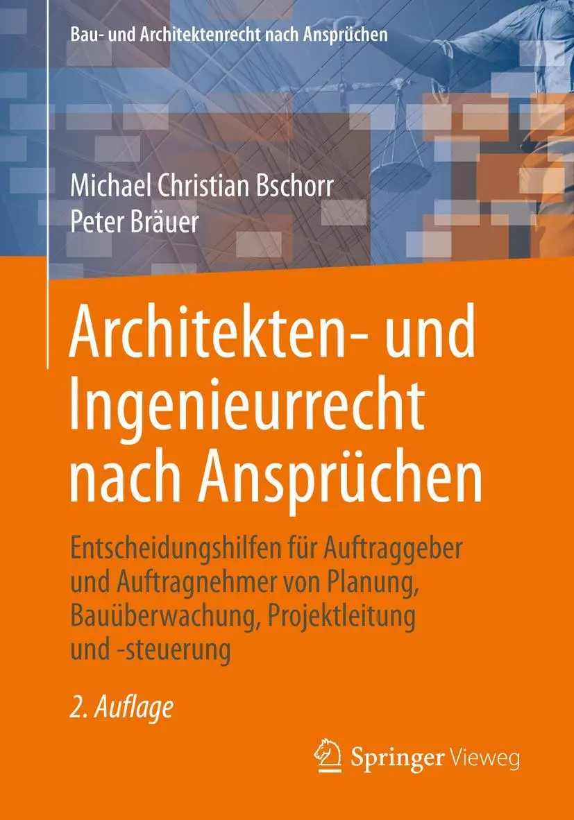 Cover: 9783658262204 | Architekten- und Ingenieurrecht nach Ansprüchen | Peter Bräuer (u. a.)