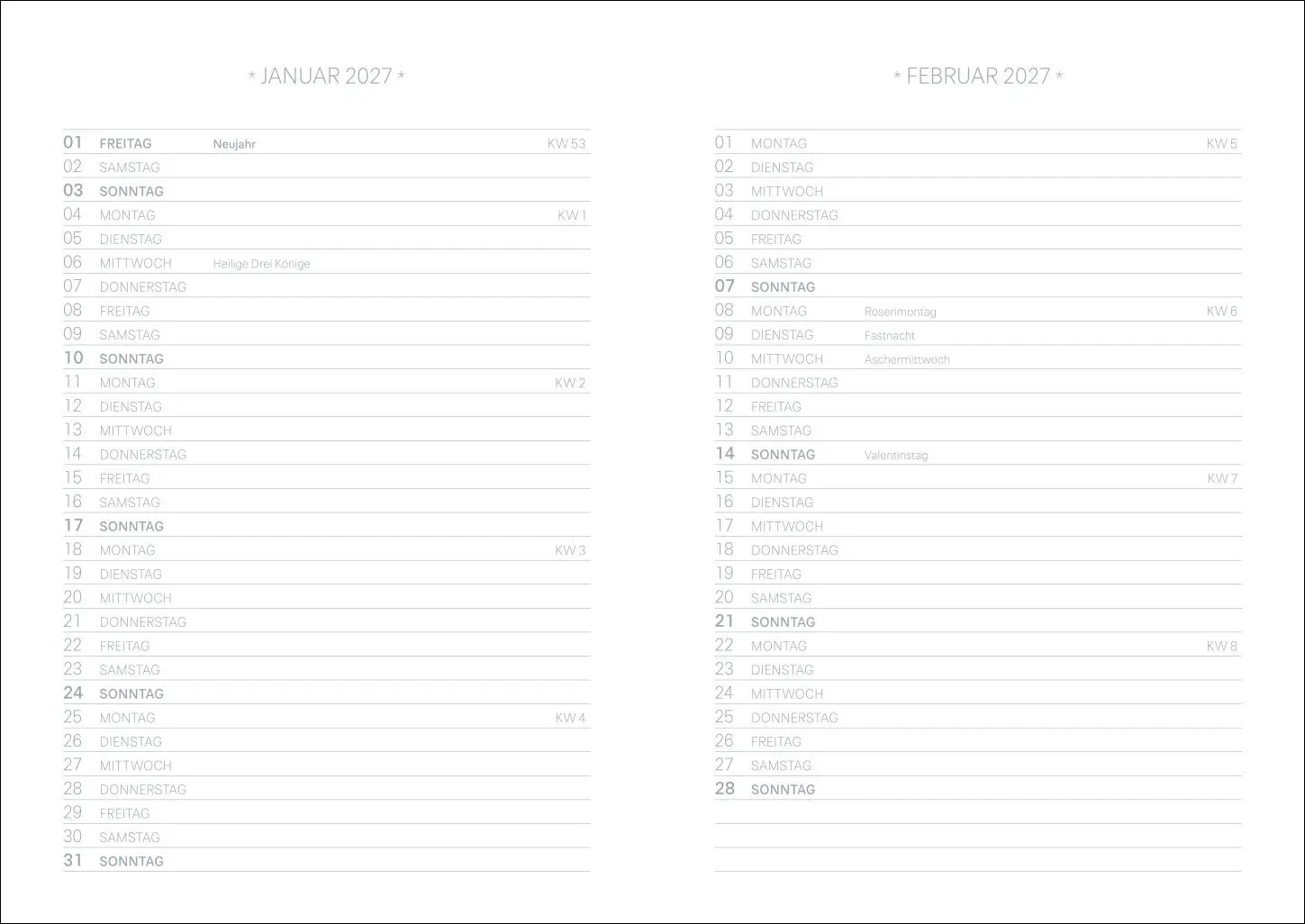 Bild: 9783756412204 | Design Diary Summertime 2026 | Buch | Bullet Journal Kalender Heye