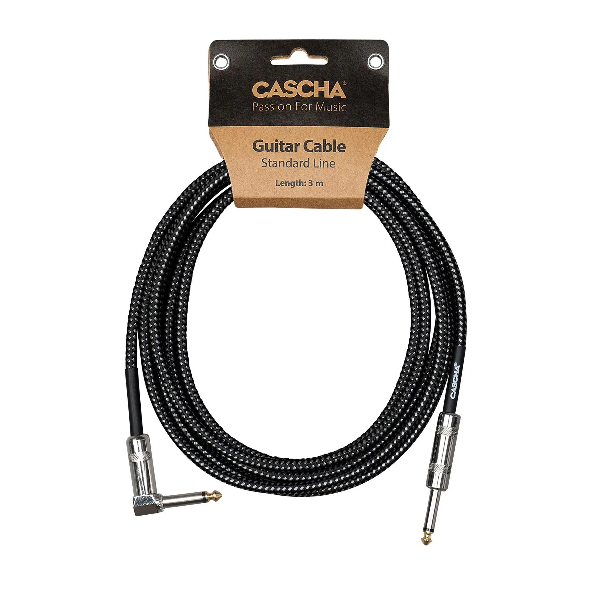 Cover: 4026929922304 | Guitar Cable 3 m (6,3 mm Straight Jack / 6,3 mm Angled Jack) | 2024