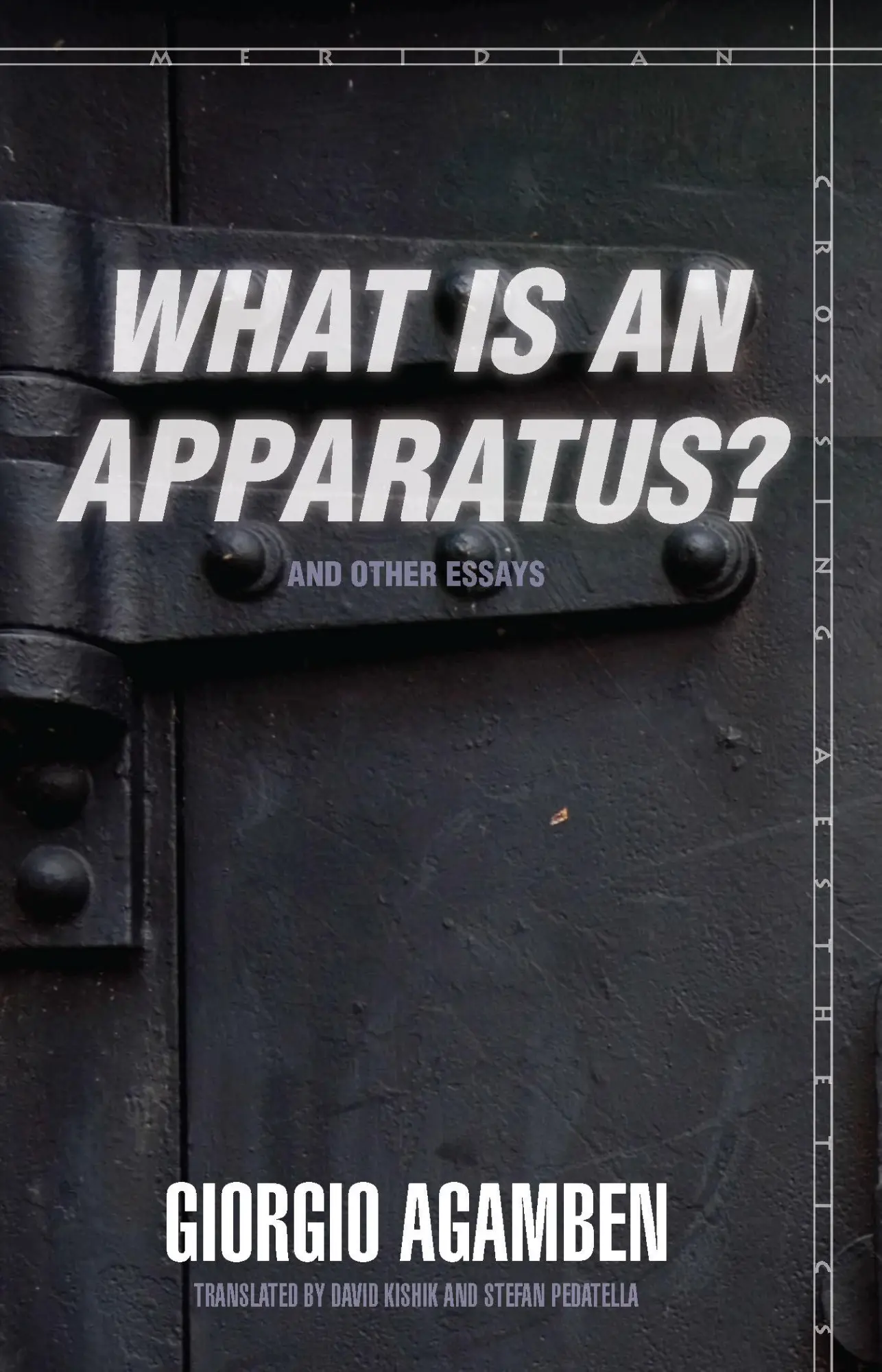 Cover: 9780804762304 | What Is an Apparatus?" and Other Essays]]stanford University...