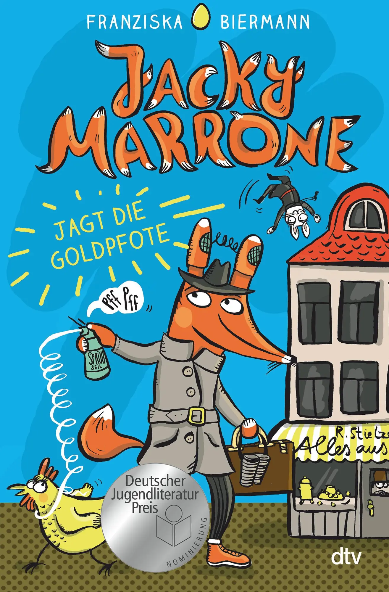 Cover: 9783423762304 | Jacky Marrone jagt die Goldpfote | Franziska Biermann | Buch | 120 S.