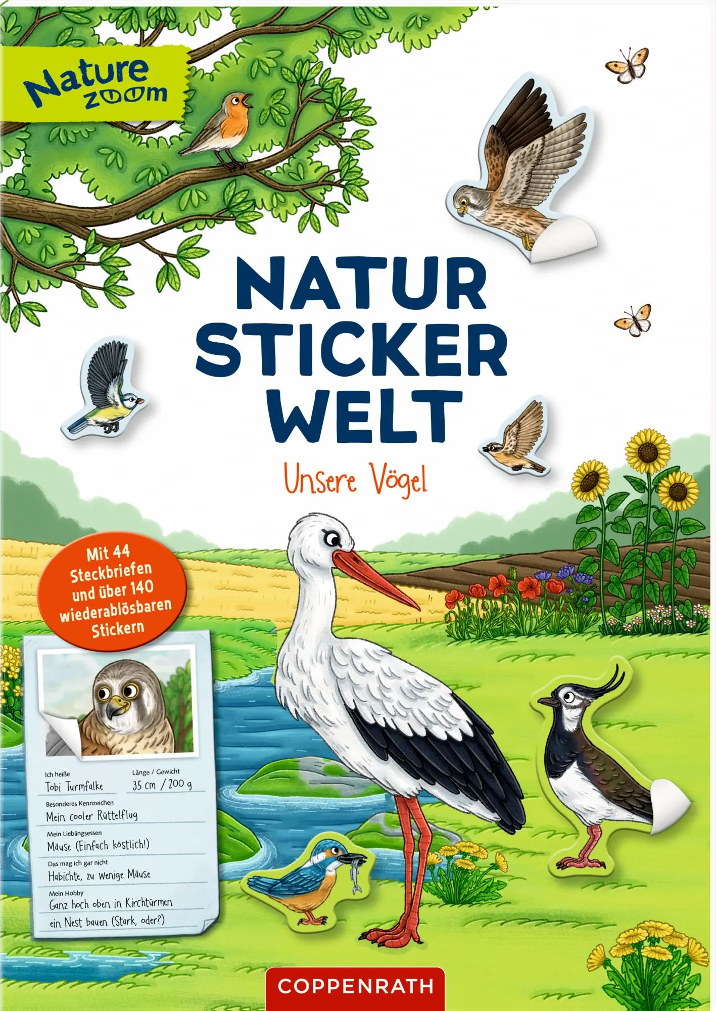 Cover: 9783649652304 | Natur-Stickerwelt - Unsere Vögel | Ruby Warnecke | Taschenbuch | 24 S.