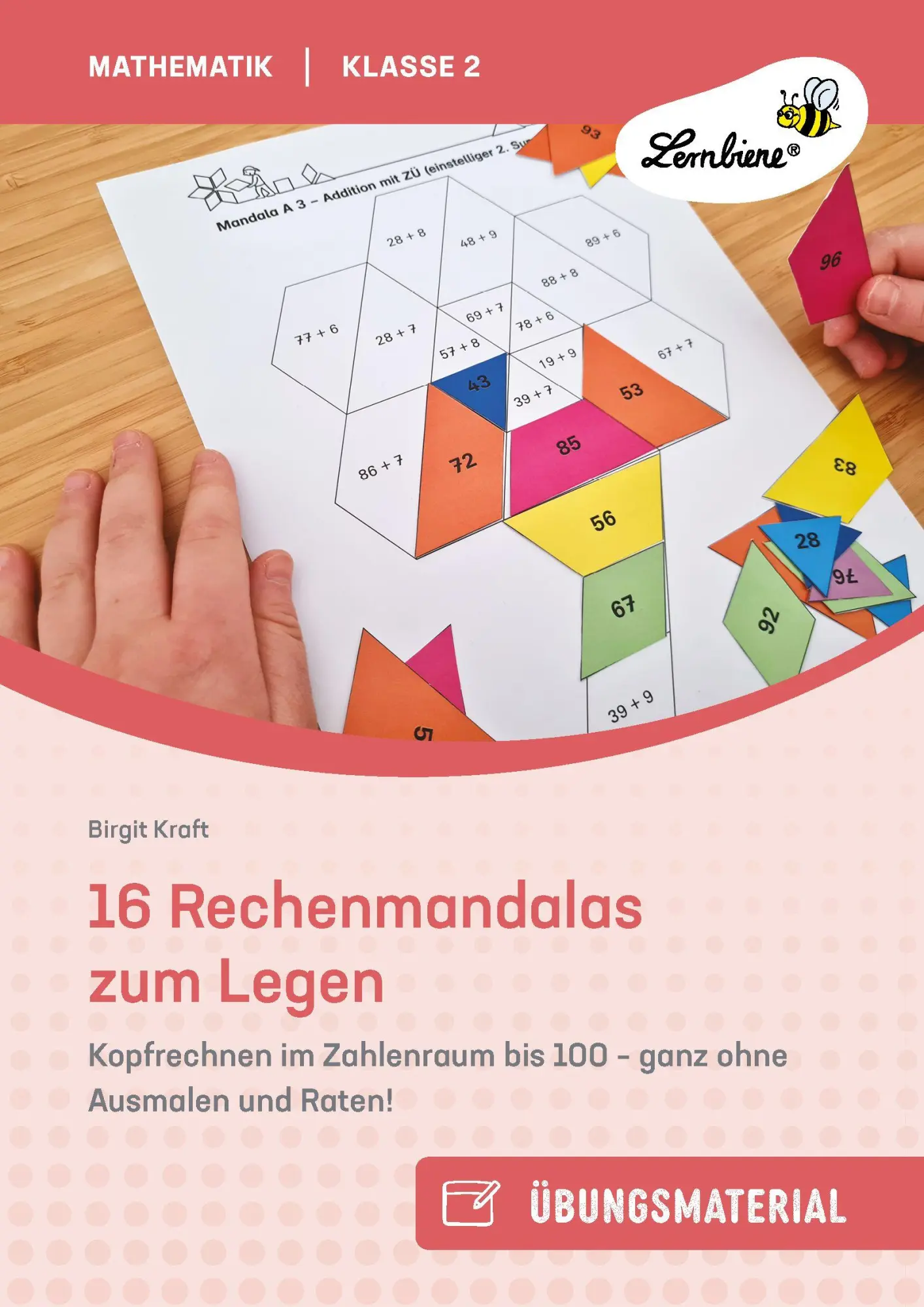 Cover: 9783746812304 | 16 Rechenmandalas zum Legen | Birgit Kraft | Broschüre | 32 S. | 2025